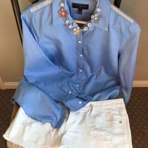 Banana Republic Tailored Fit Long Sleeve Shirt